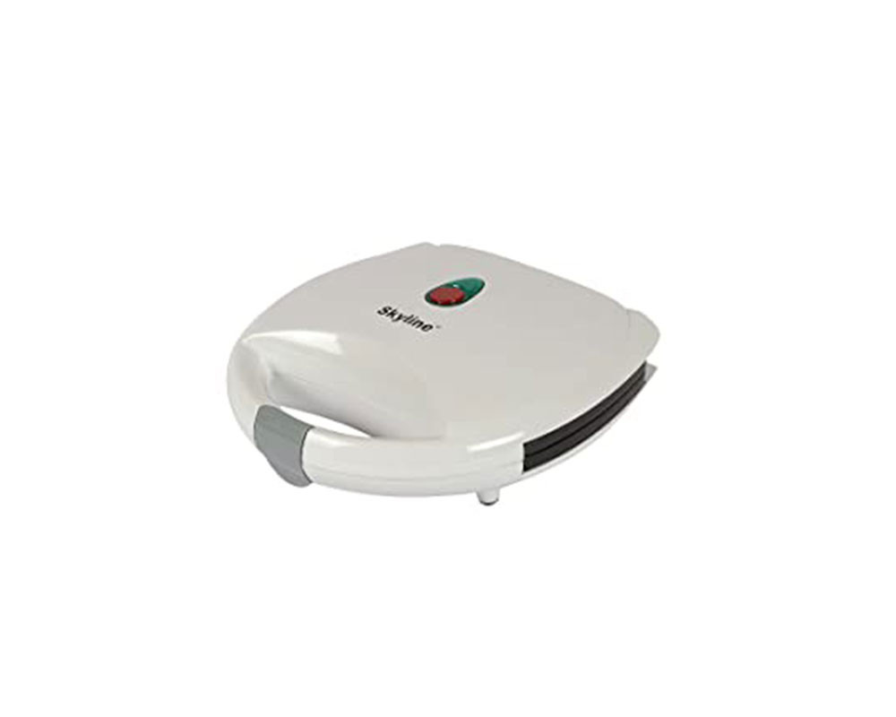 Skyline Sandwich Toaster 2Slice -(White colour)