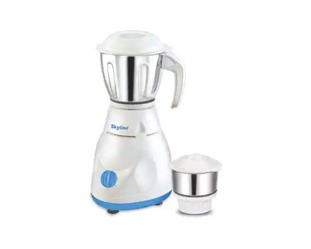Skyline Mixer Grinder with 2 Jar VTL-1000 500W with 1 Year Manufacturer Warranty
