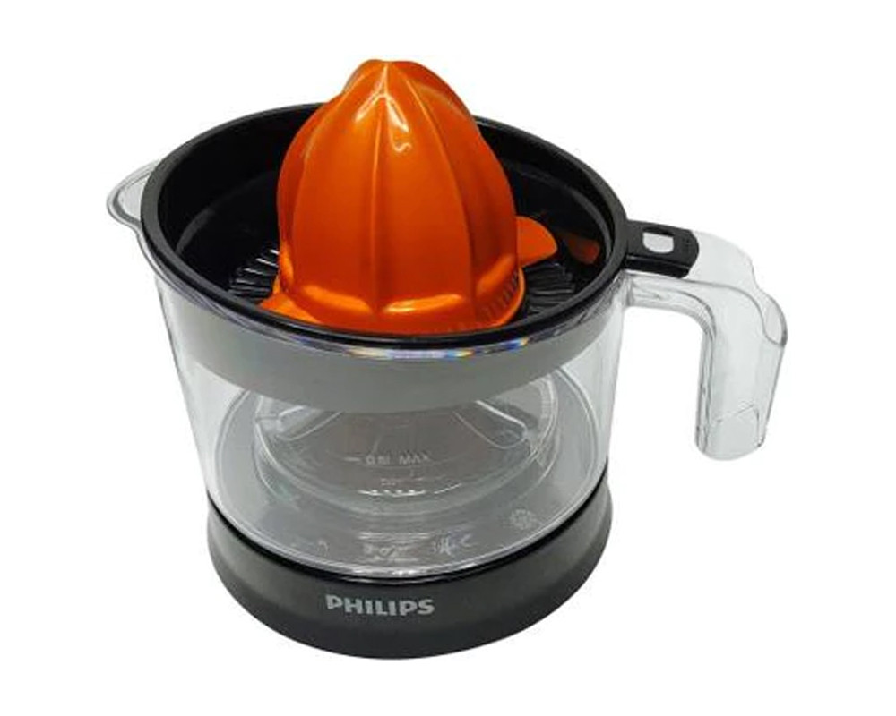 Philips HR2777 Citrus Press (Black) - 25W Juicer | 2 Way Rotation