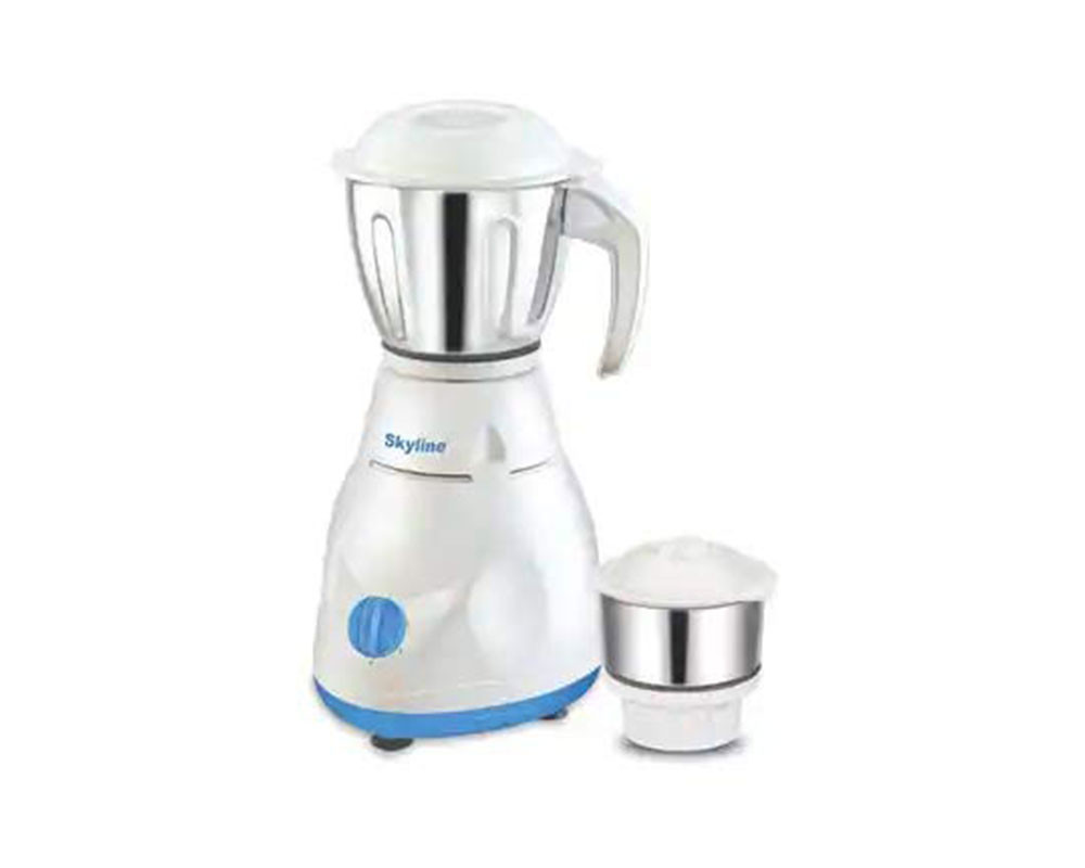 SKY LINE VTL-1000 500W Mixer Grinder (White-2 Jars)