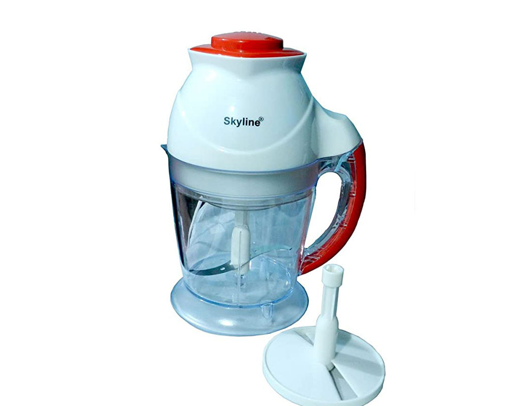 SKY LINE VI 9047 Chopper and Blender 200 W-(White)