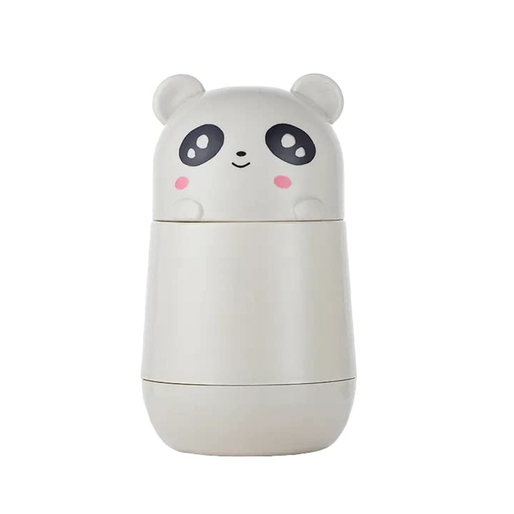 Welour ace of Spades air up Bear Drink Cup, Round Mouth, Sealing Silicone Ring, PP Shell, Leak-Proof Glass Coffee Mug 300 ml  1 peace