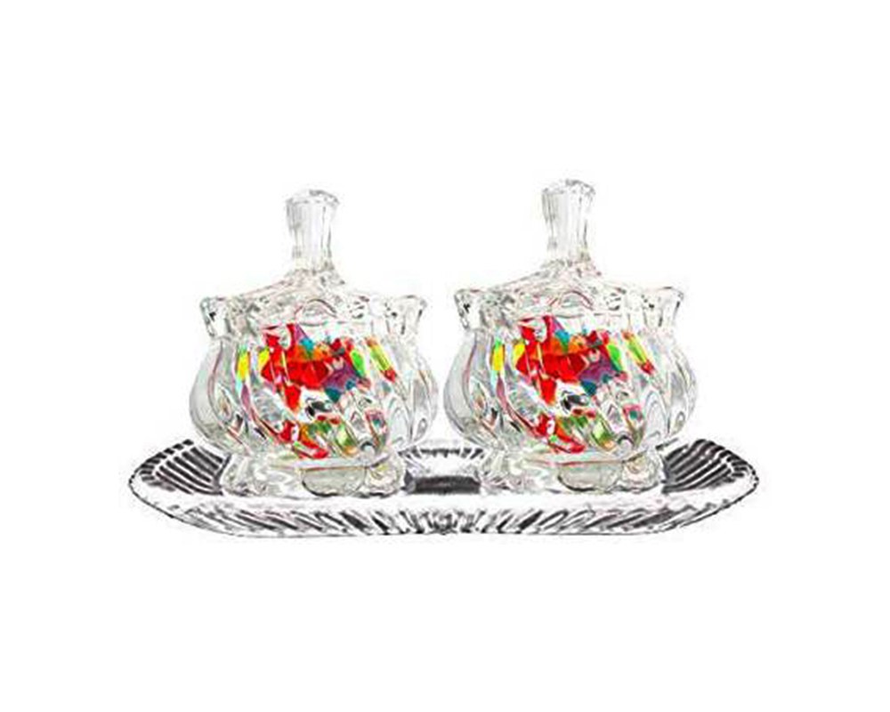Glass Candy Set